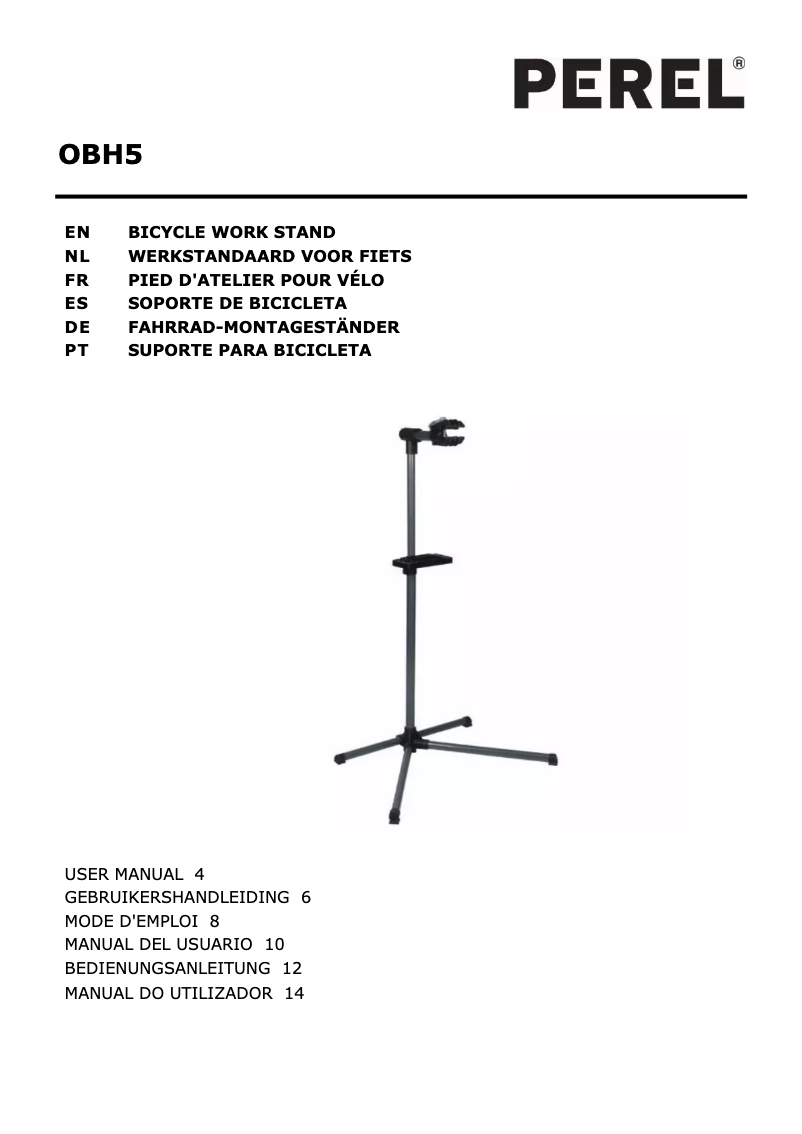 Página 1 del manual Manual de usuario Velleman OBH5