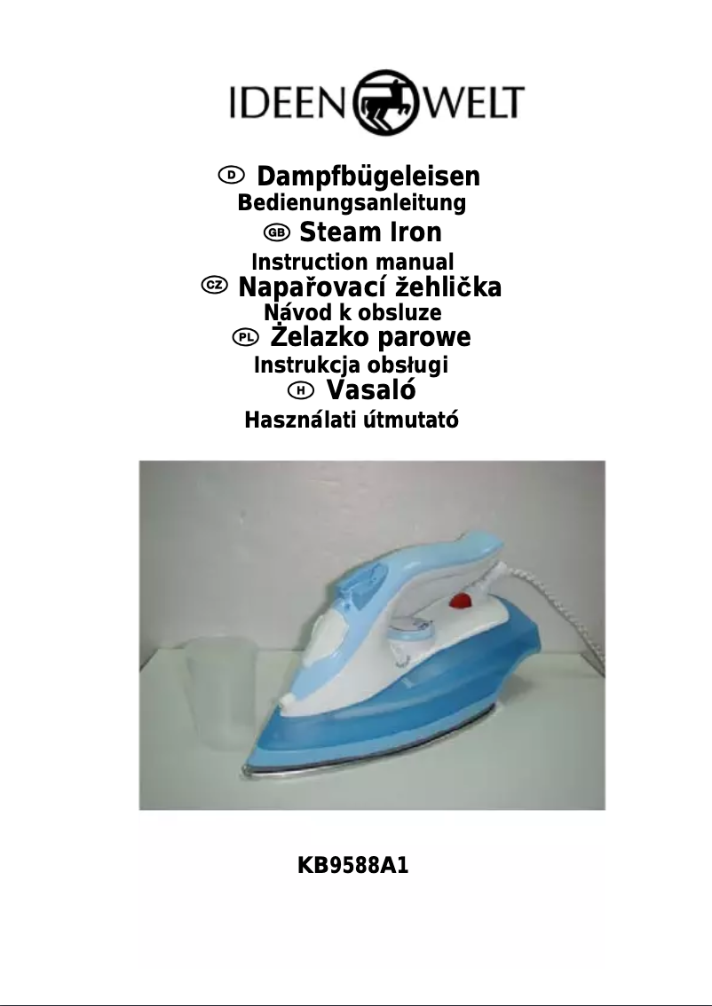 Página 1 del manual Manual de usuario IdeenWelt KB9588A1