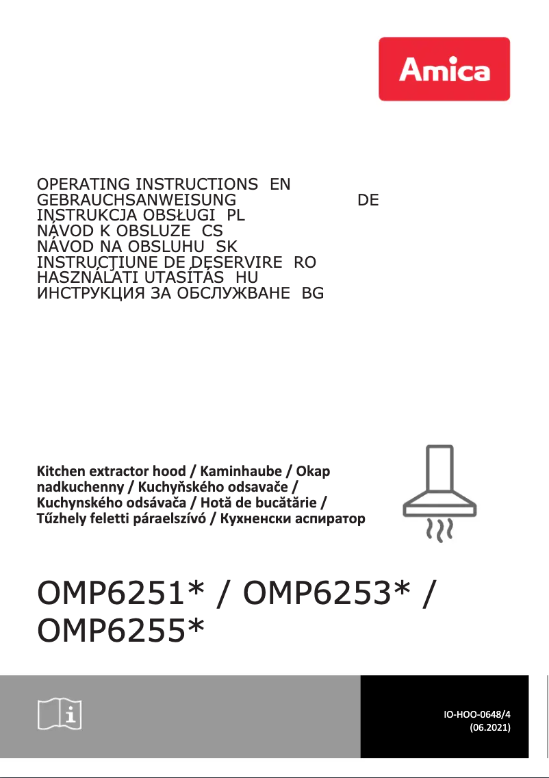 Imagen de la primera página del manual del dispositivo OMP6255BG