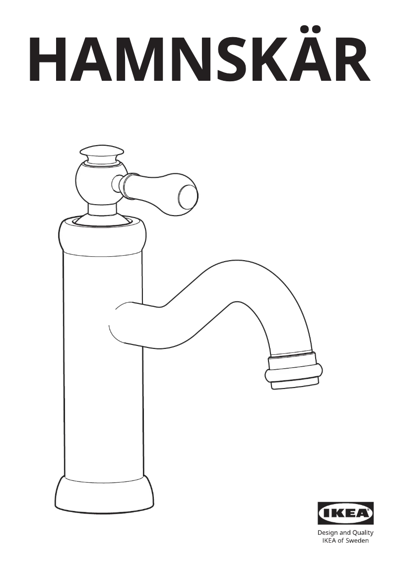 Página 1 del manual Manual de usuario Ikea HAMNSKÄR 403.430.77