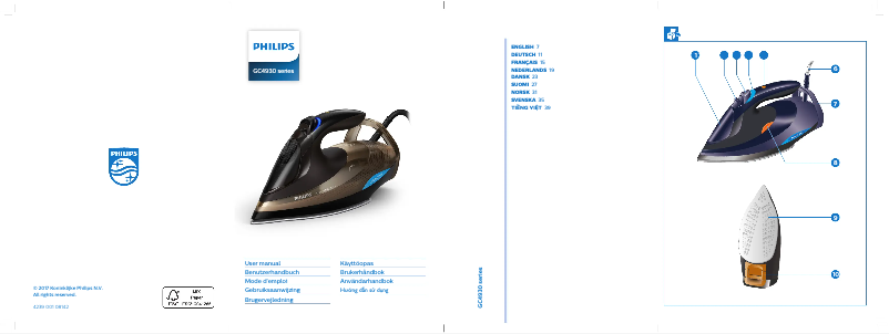 Imagen de la primera página del manual del dispositivo GC4930