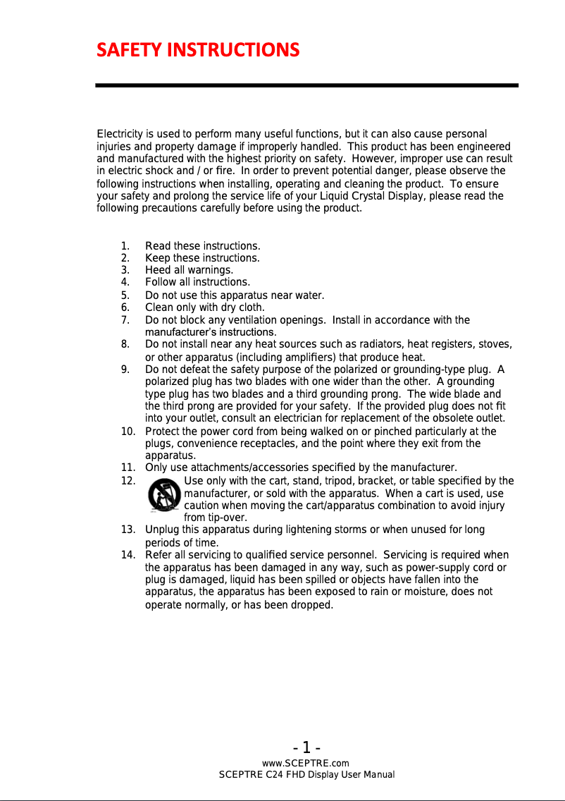 Imagen de la primera página del manual del dispositivo C248W-1920R