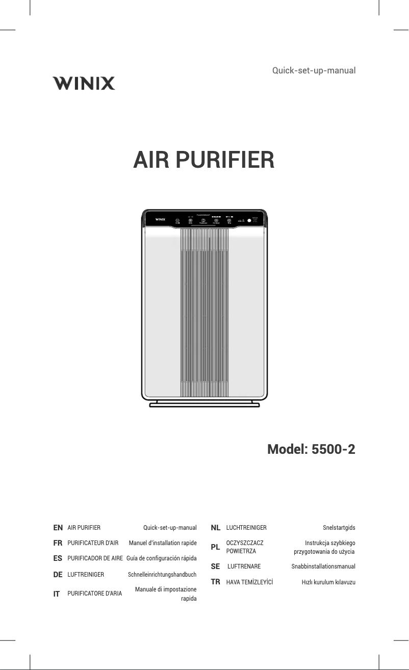 Imagen de la primera página del manual del dispositivo 5500-2