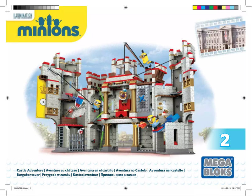 Página 1 del manual Manual de usuario Mega Bloks Castle Adventure