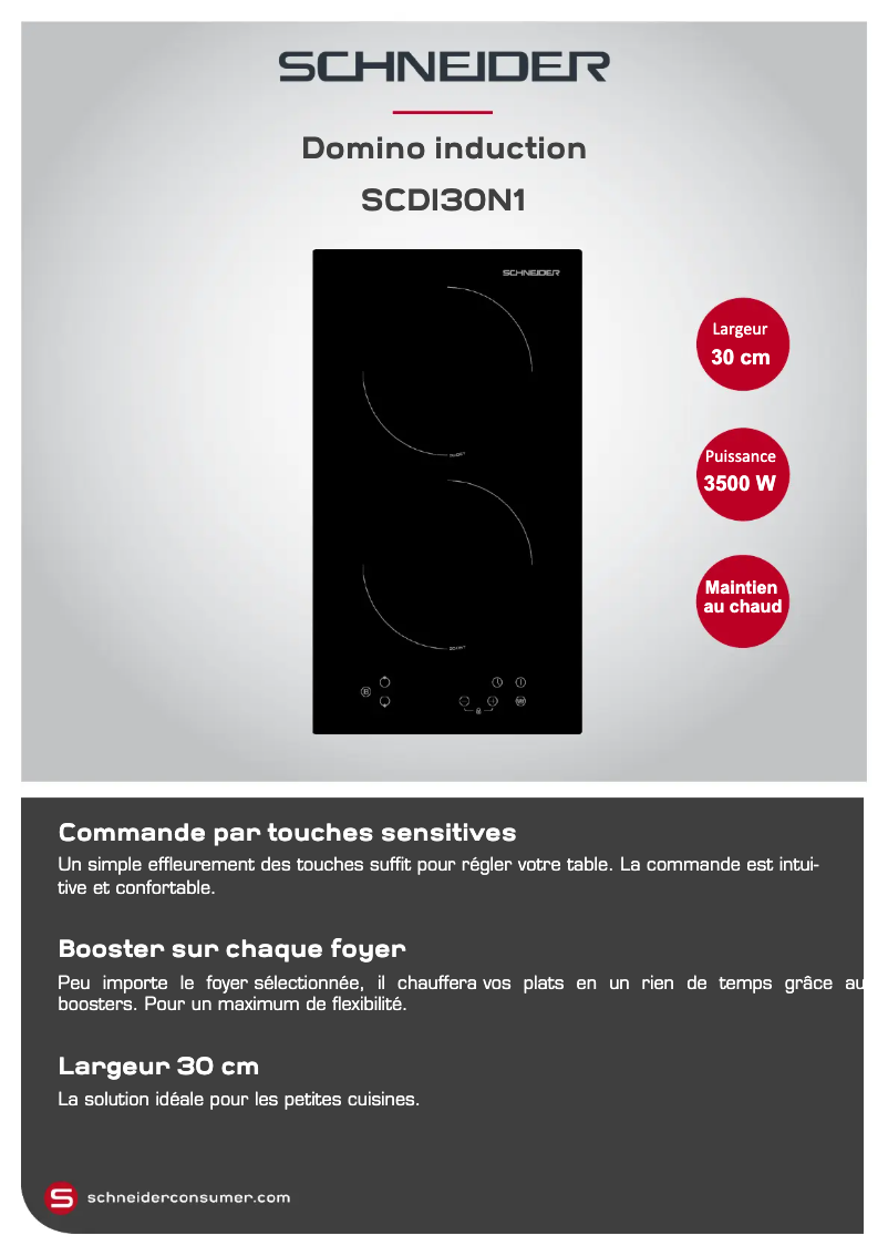 Imagen de la primera página del manual del dispositivo SCDI30N1