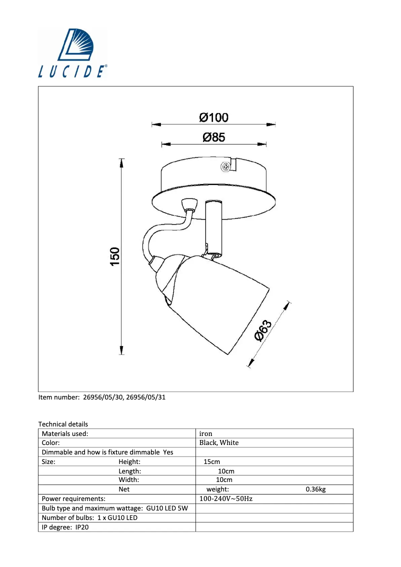Imagen de la primera página del manual del dispositivo Ride 26956/05/31