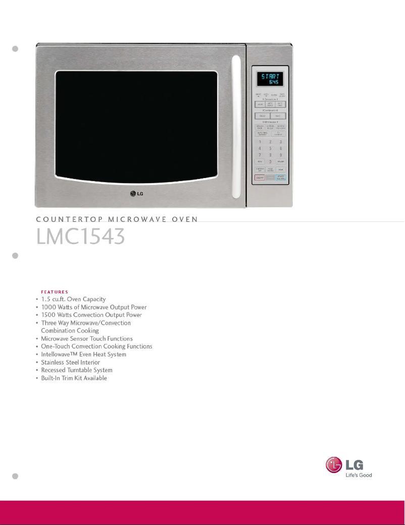 Imagen de la primera página del manual del dispositivo LMC1543SS