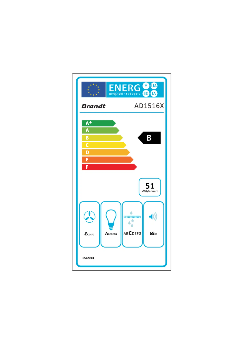 Imagen de la primera página del manual del dispositivo AD1516X