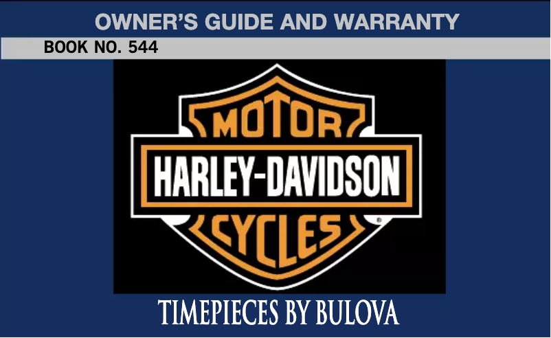 Imagen de la primera página del manual del dispositivo Harley-Davidson 76A019
