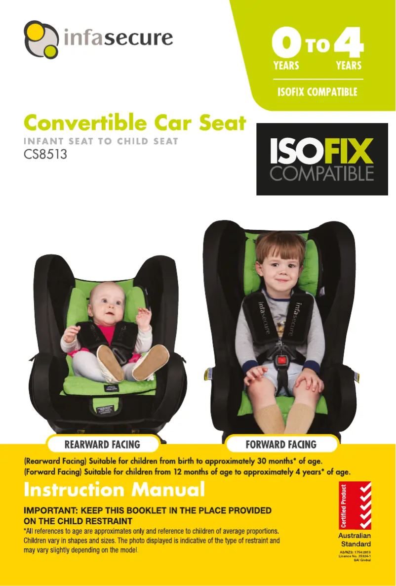 Página 1 del manual Manual de usuario InfaSecure Kompressor Caprice Stripe