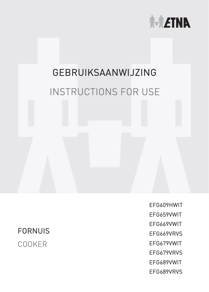 Página 1 del manual Manual de usuario Etna EFG669VWIT