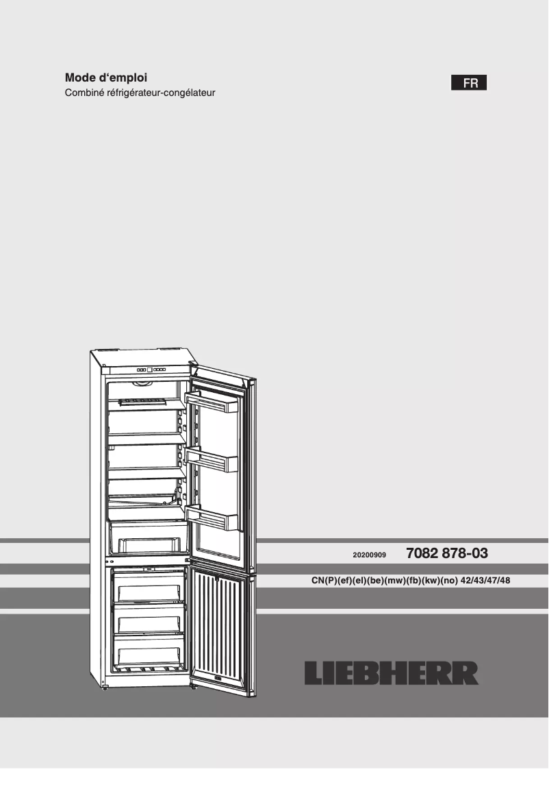 Página 1 del manual Manual de usuario Liebherr CNel 4313-23
