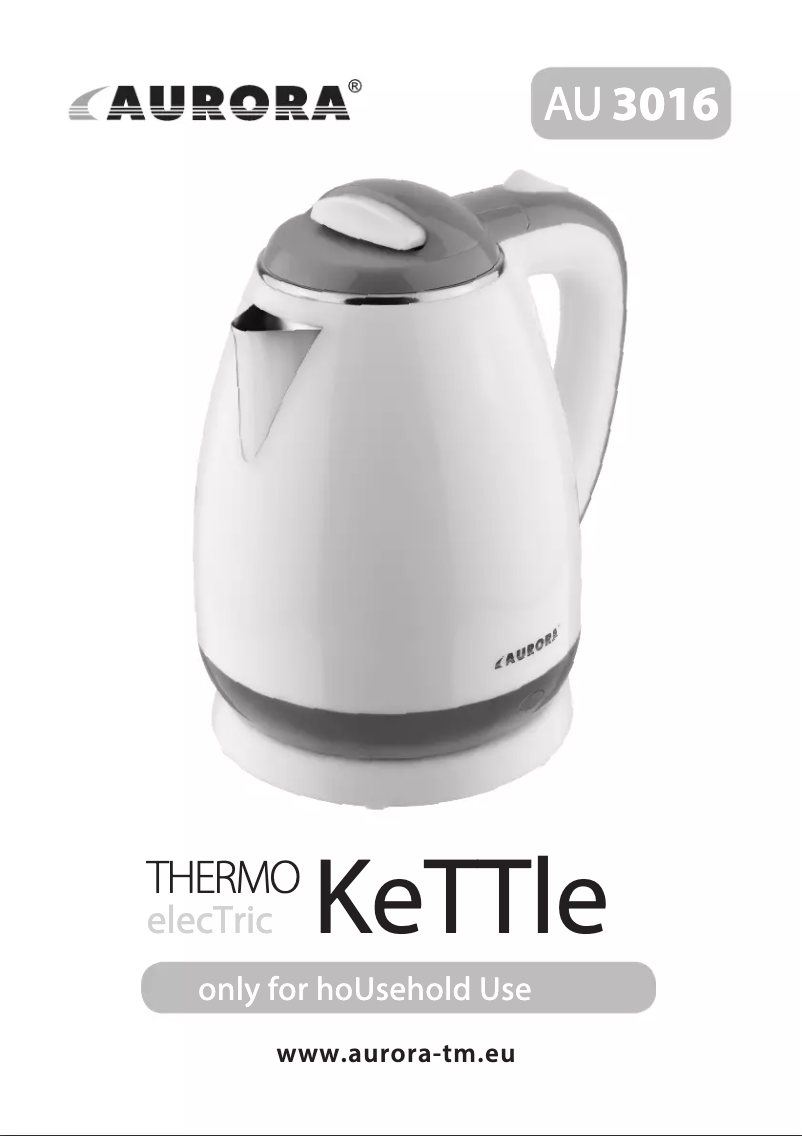 Página nº 1 - Manual de usuario Aurora AU3016