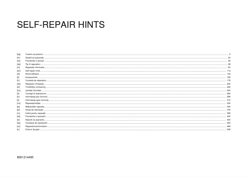 Imagen de la primera página del manual del dispositivo WGG254AASN