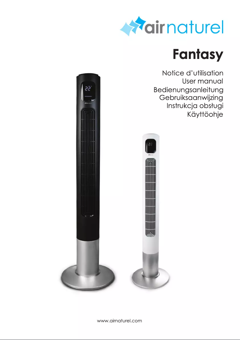 Imagen de la primera página del manual del dispositivo Fantasy