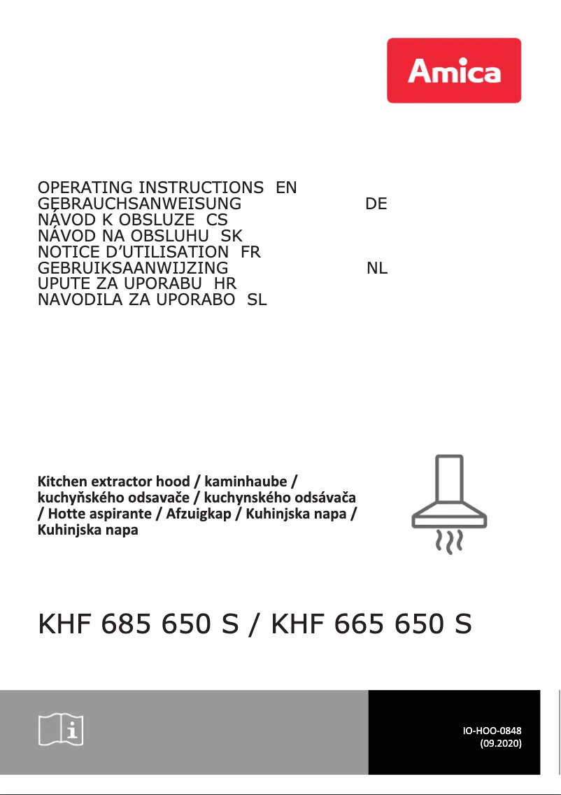 Imagen de la primera página del manual del dispositivo KHF 665 650 S