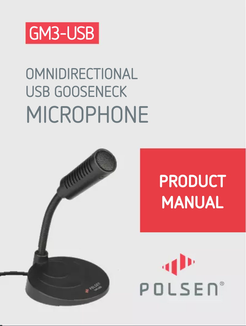 Página nº 1 - Manual de usuario Polsen GM3-USB