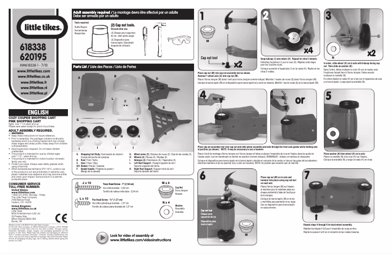 Imagen de la primera página del manual del dispositivo 618338E3