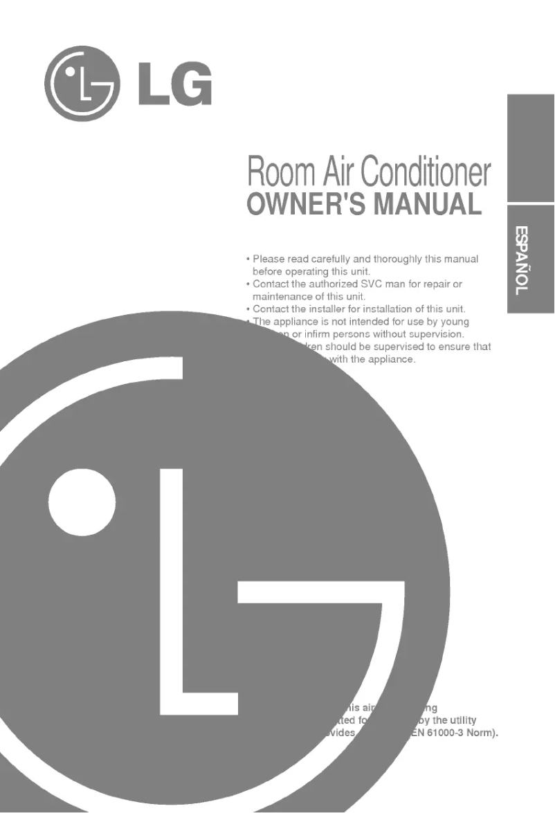 Página 1 del manual Manual de usuario LG LS-R122AAL