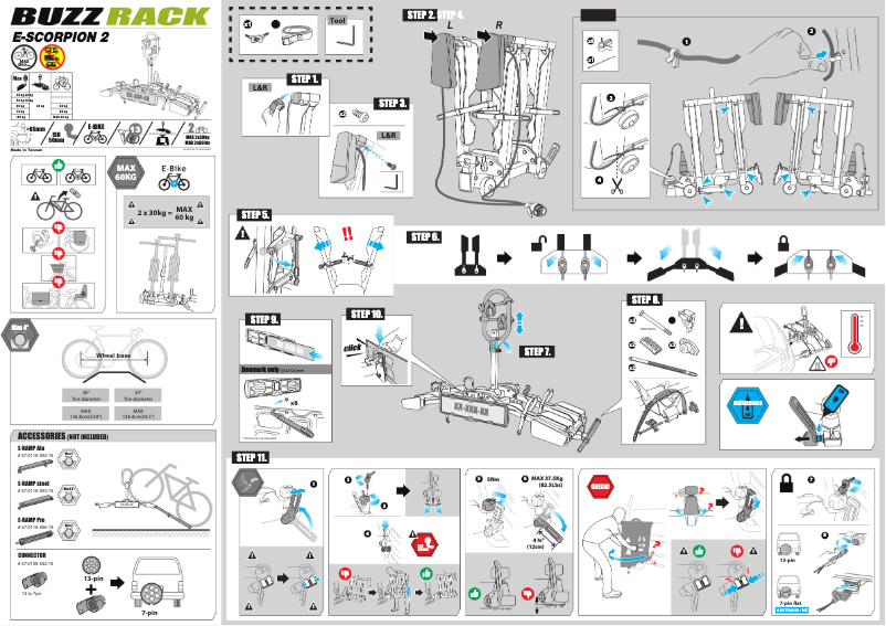 Imagen de la primera página del manual del dispositivo E-Scorpion 2