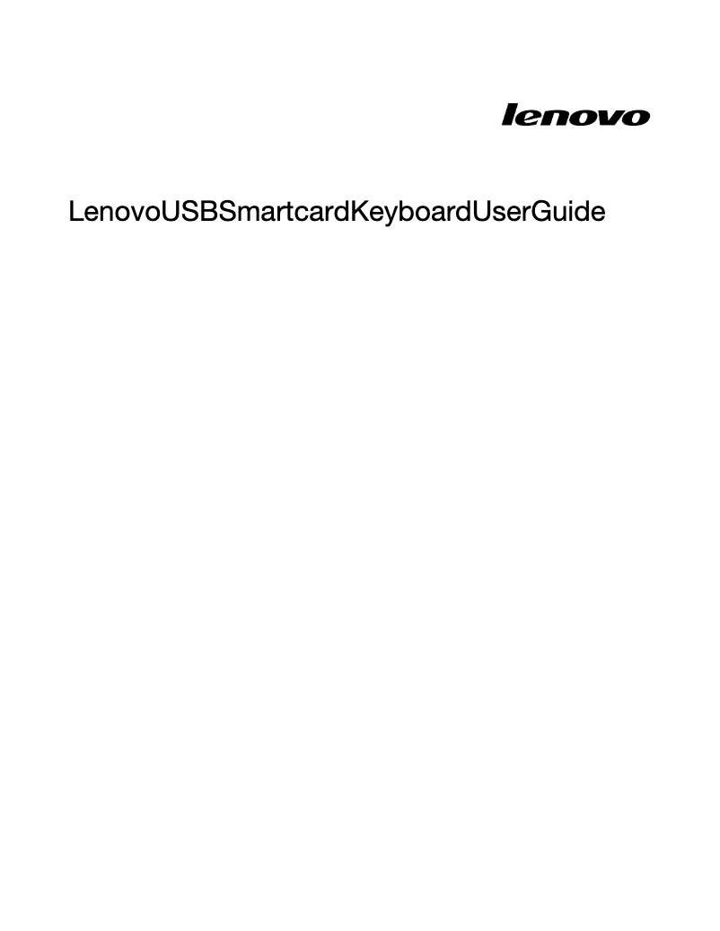 Página nº 1 - Manual de usuario Lenovo 4X30E51003