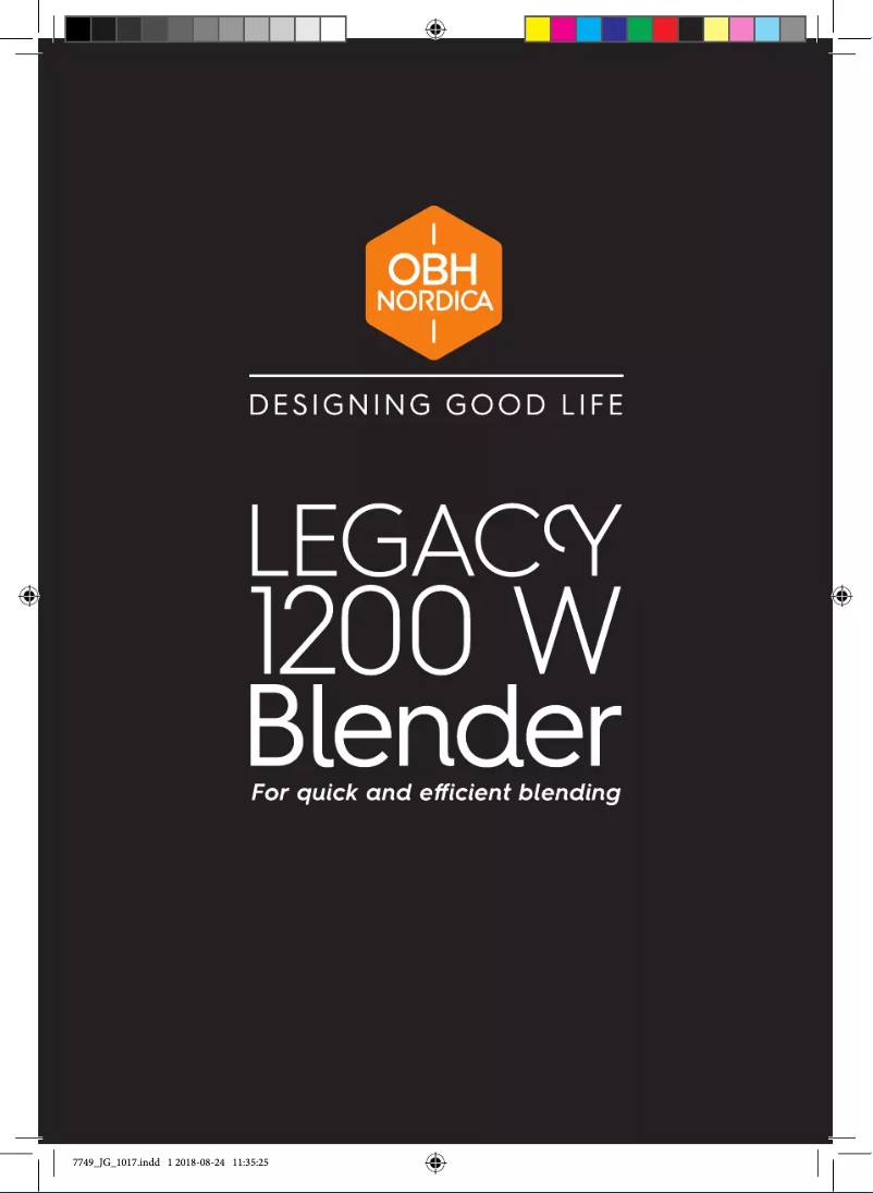 Página nº 1 - Manual de usuario OBH Nordica Legacy