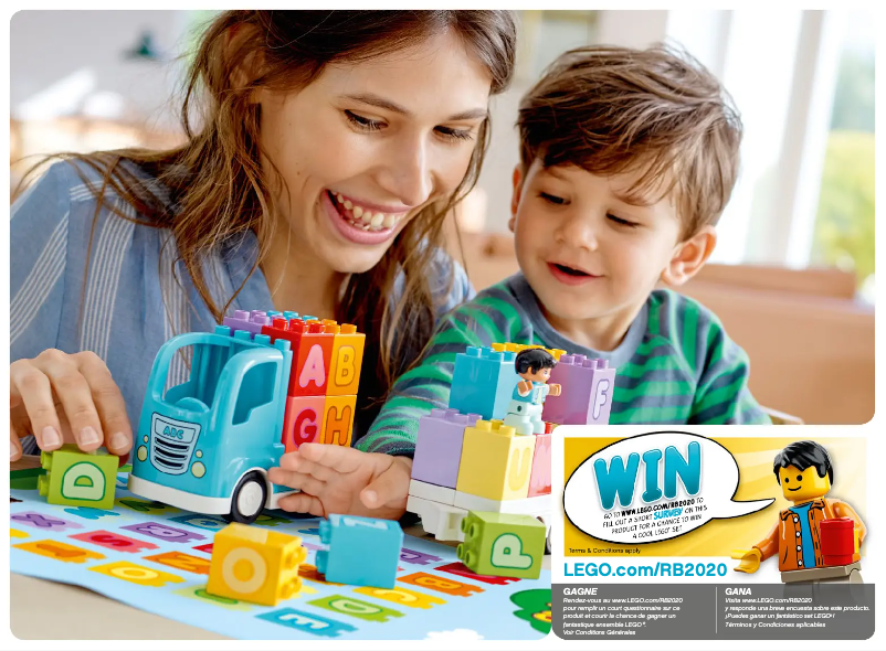 Imagen de la primera página del manual del dispositivo Duplo My First Giraffe 30329