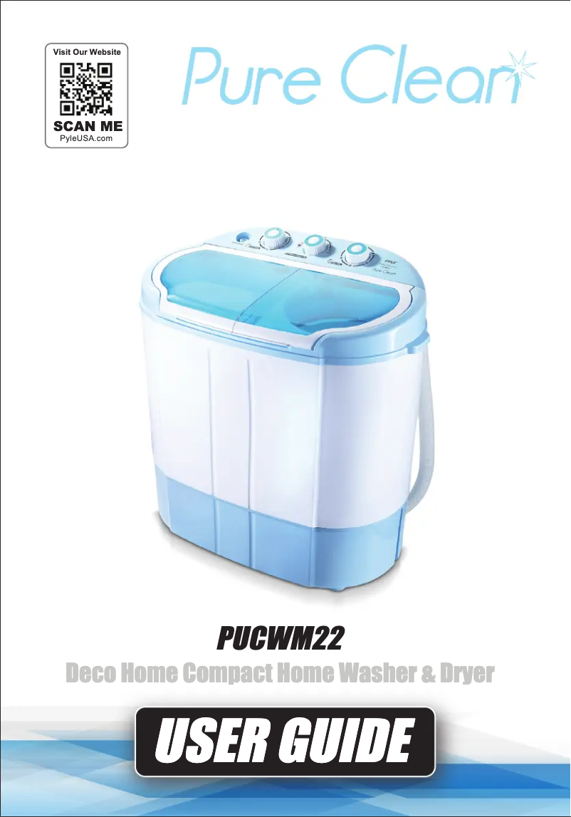 Imagen de la primera página del manual del dispositivo AZPUCWM22