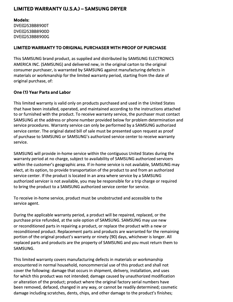 Imagen de la primera página del manual del dispositivo DVE53BB8900G