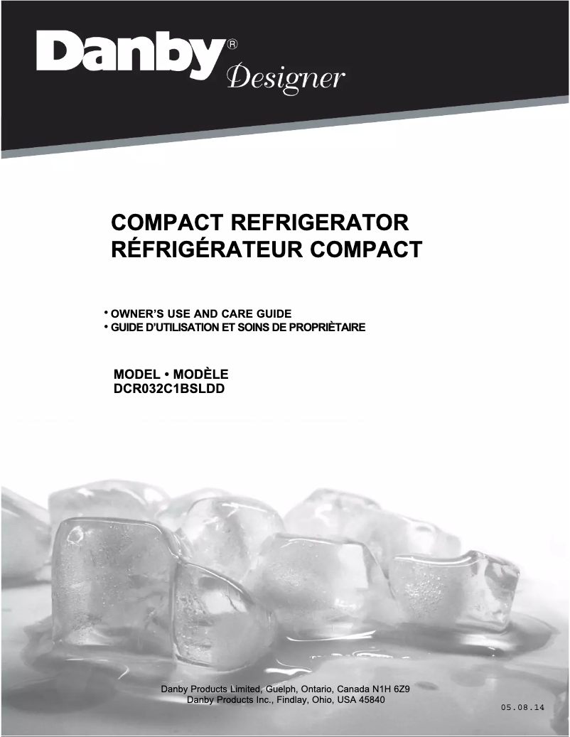 Página 1 del manual Manual de usuario Danby DCR032C1BSLDD