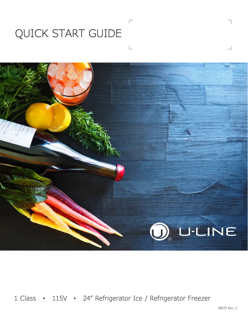 Imagen de la primera página del manual del dispositivo HRF124