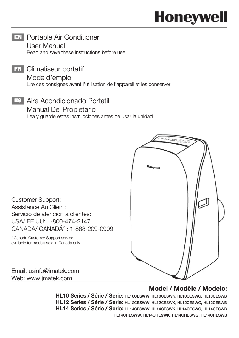 Página 1 del manual Manual de usuario Honeywell HL10