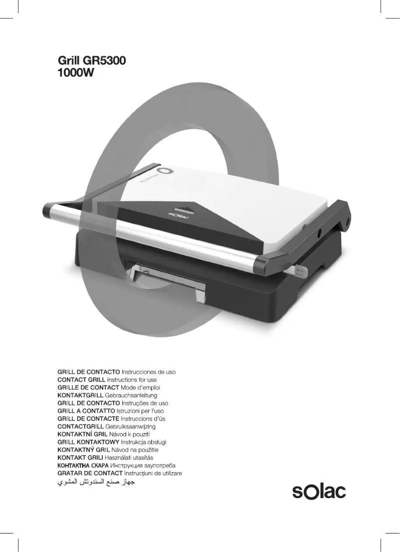Imagen de la primera página del manual del dispositivo Big Little Power GR5300