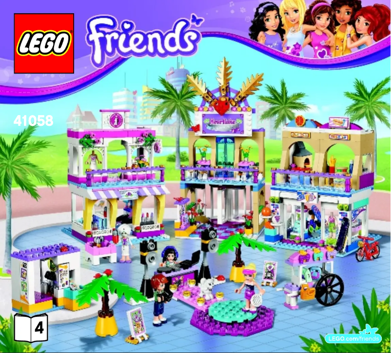 Página 1 del manual Manual de usuario Lego Friends 41058