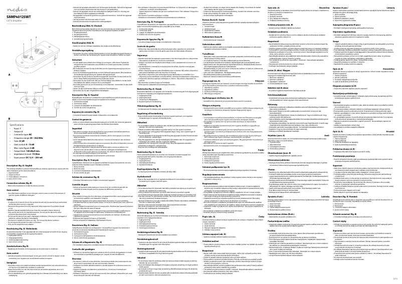 Imagen de la primera página del manual del dispositivo SAMP40125WT