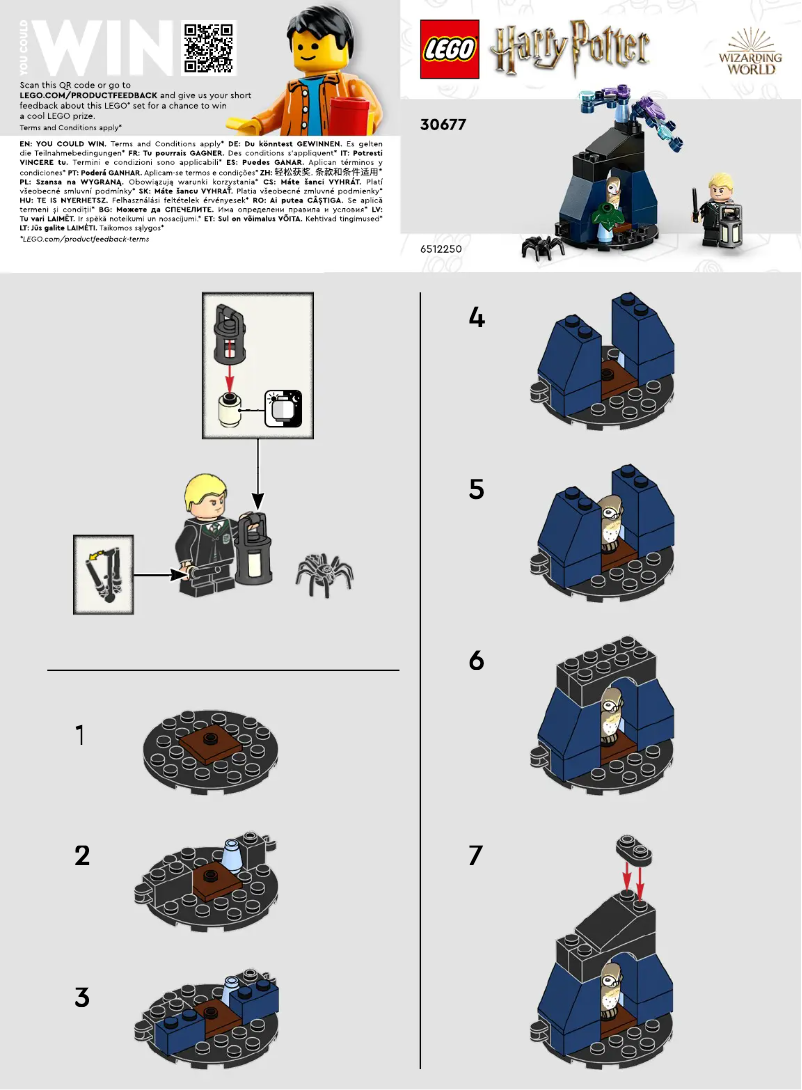 Página 1 del manual Manual de usuario Lego Harry Potter 30677