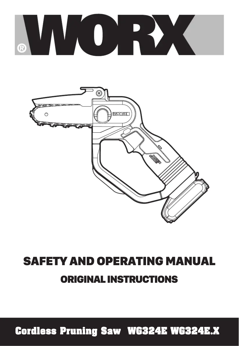 Imagen de la primera página del manual del dispositivo WG324E