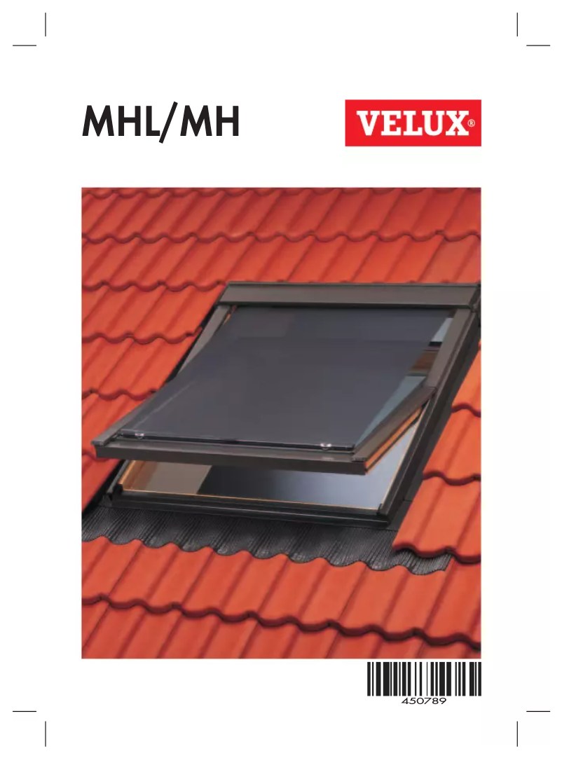Página 1 del manual Manual de usuario Velux MHL