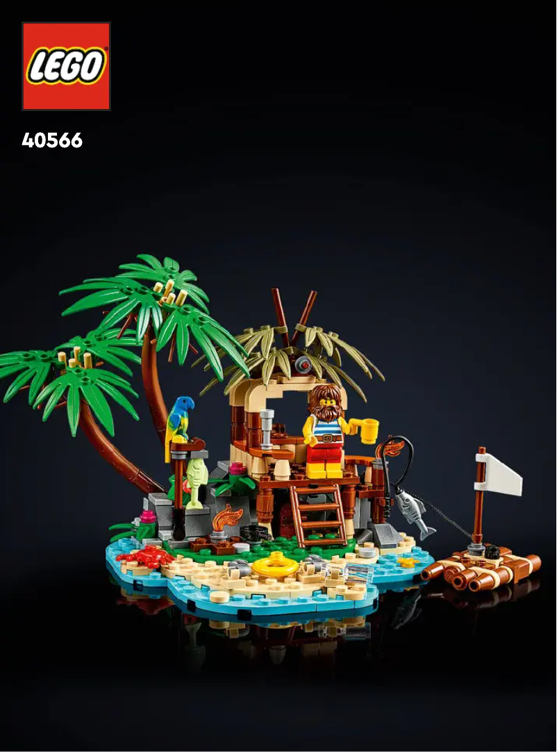 Página 1 del manual Manual de usuario Lego Ray the Castaway 40566