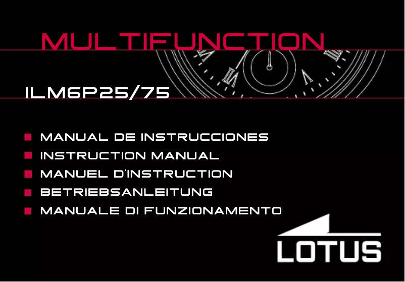 Imagen de la primera página del manual del dispositivo 15954