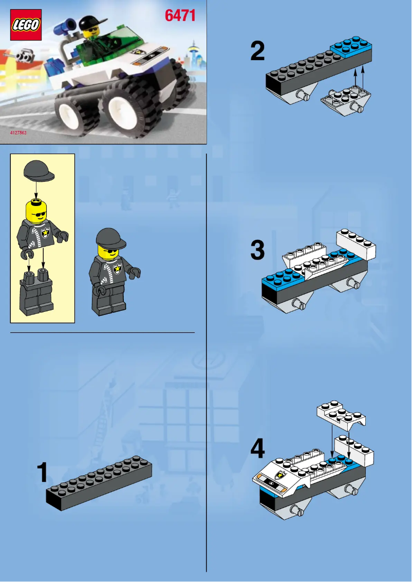 Página 1 del manual Manual de usuario Lego 4WD Patrol Car