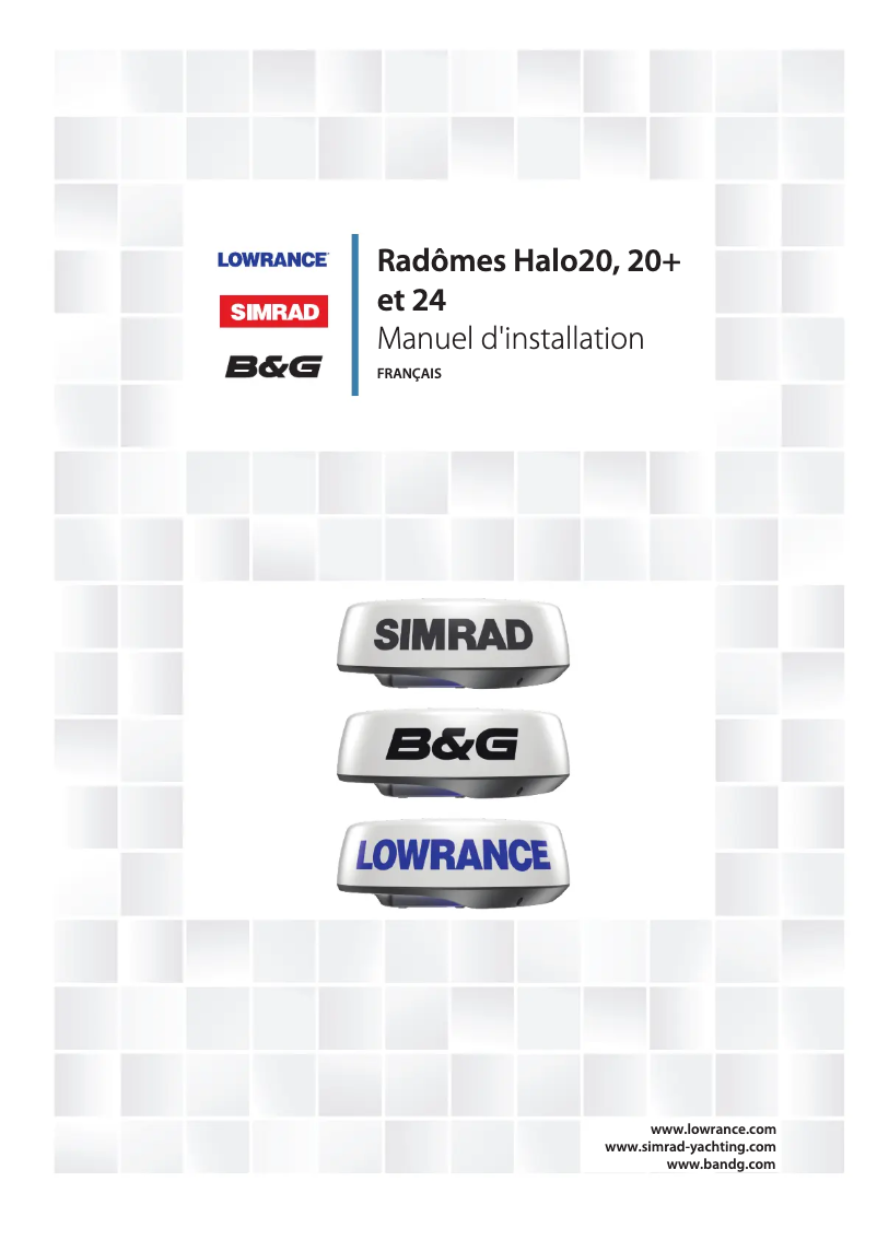 Página 1 del manual Manual de usuario Lowrance Halo24