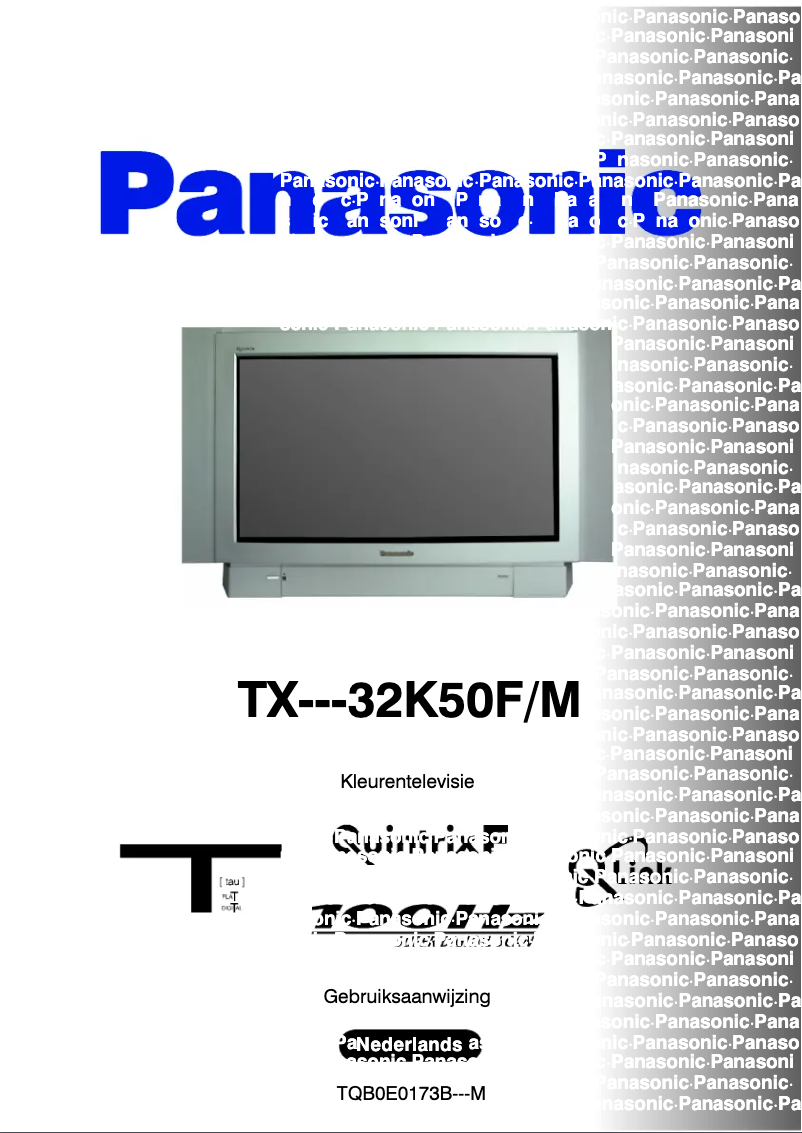 Página nº 1 - Manual de usuario Panasonic TX-32K50FM