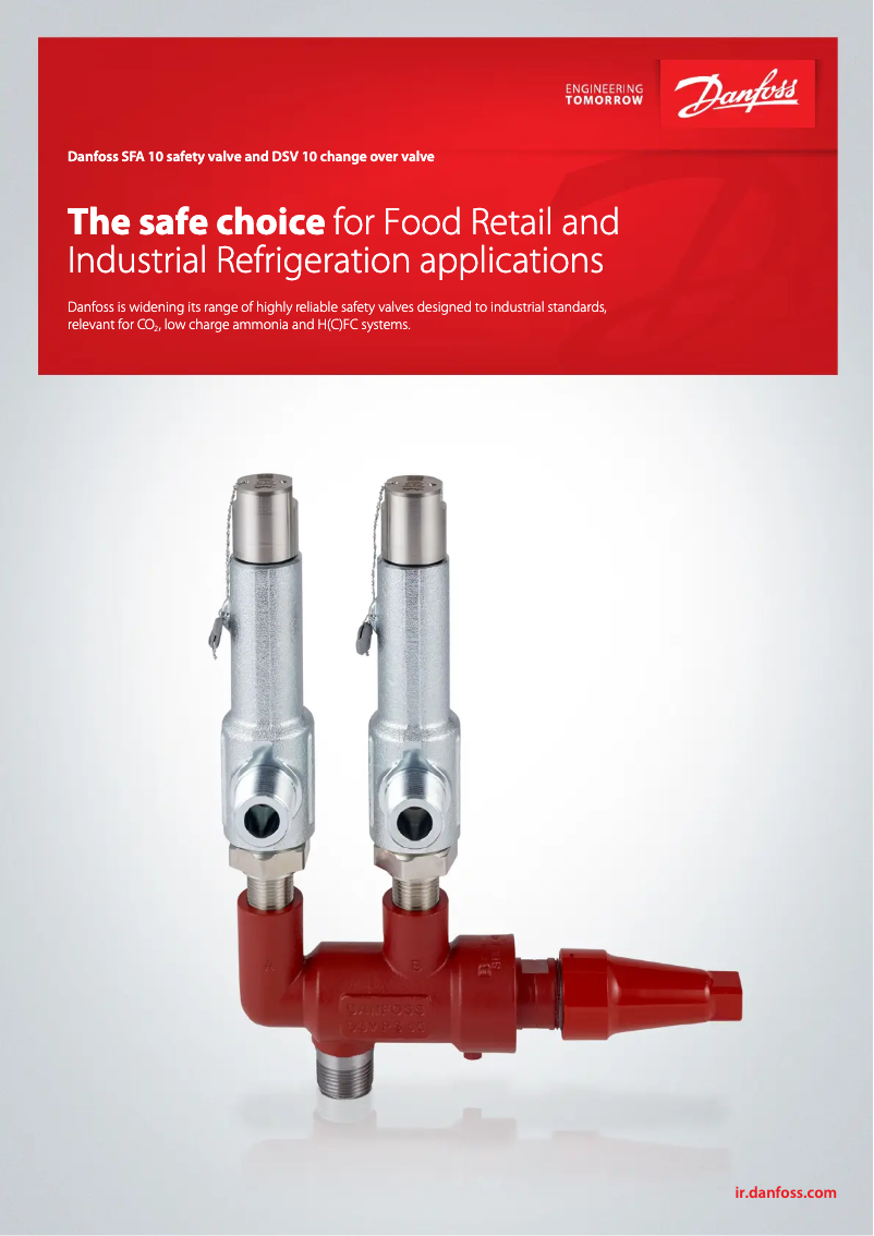 Página nº 1 - Folleto Danfoss SFA 10
