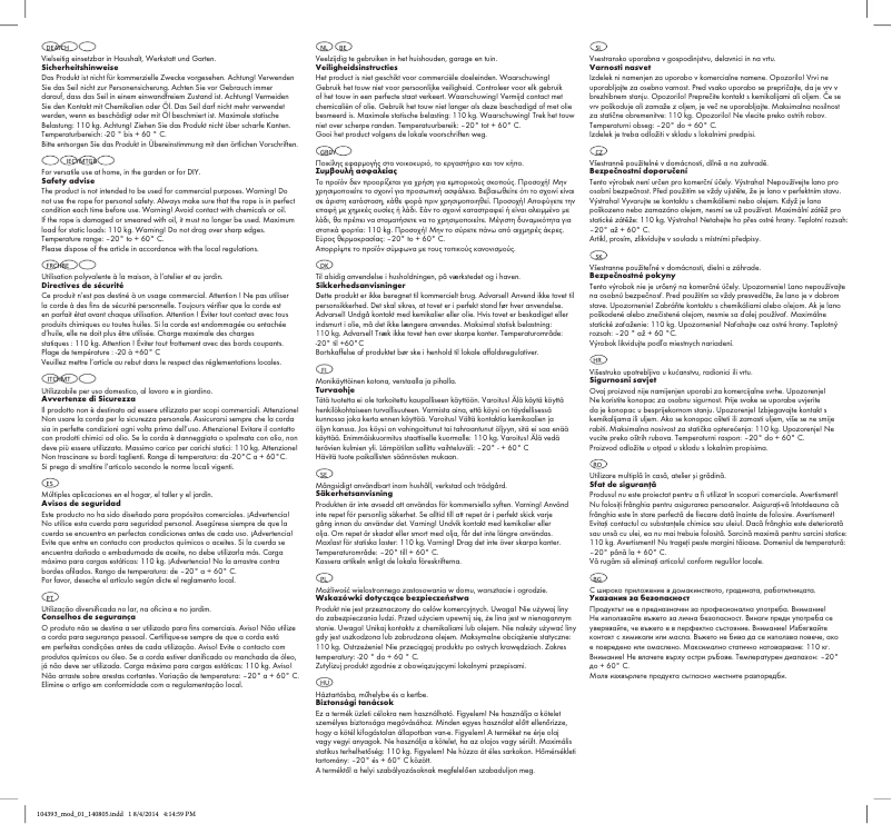 Imagen de la primera página del manual del dispositivo IAN 104393