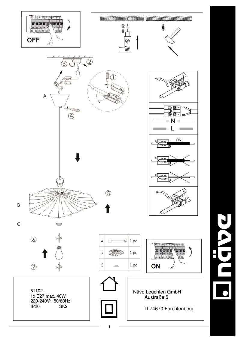 Imagen de la primera página del manual del dispositivo Crazy Paper