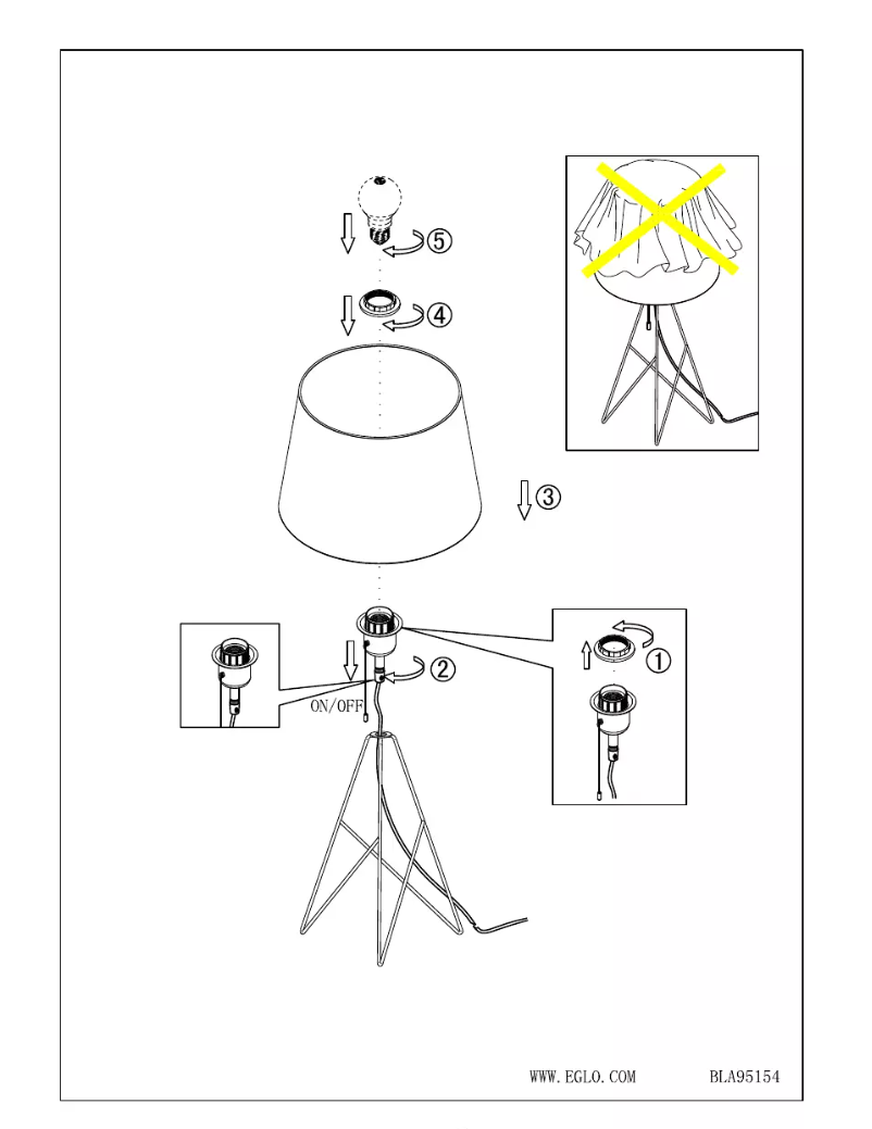 Página nº 1 - Manual de usuario Eglo Camporale