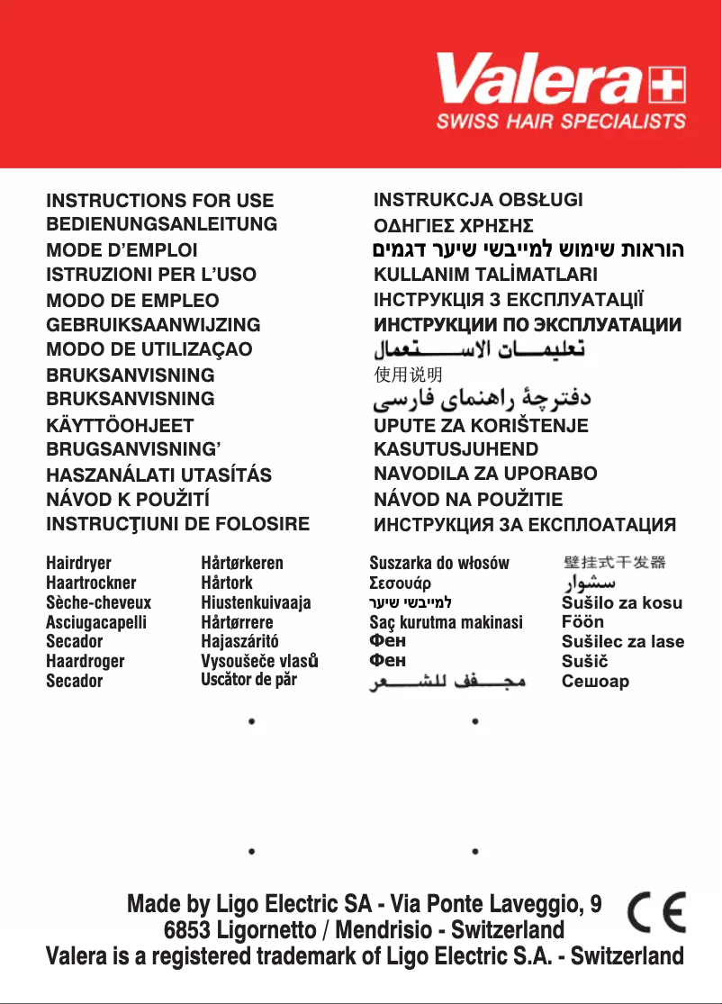 Imagen de la primera página del manual del dispositivo Nano 9400