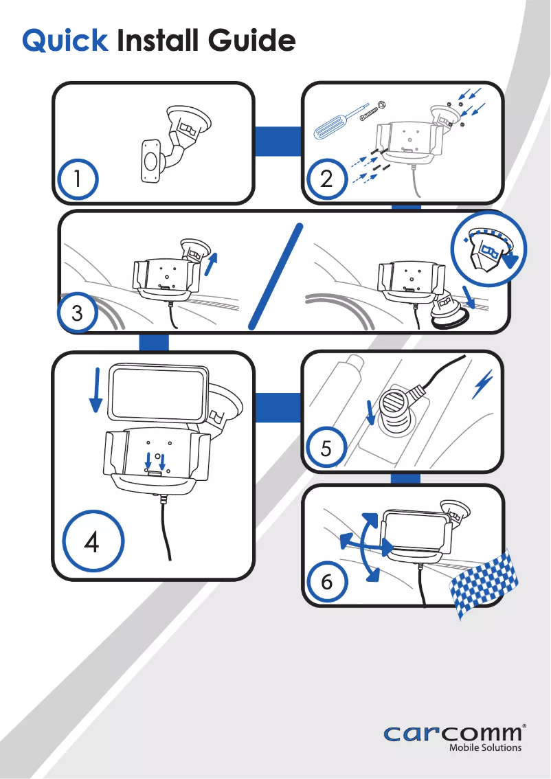 Página 1 del manual Manual de usuario Carcomm 42000167