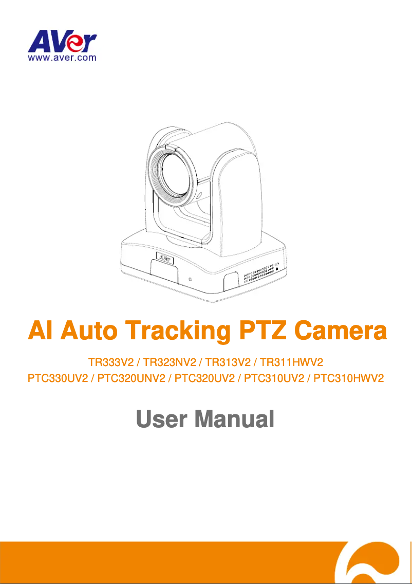 Página nº 1 - Manual de usuario AVer PTC310HWV2